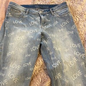 Soho high waist straight leg size 10 with stretch jeans